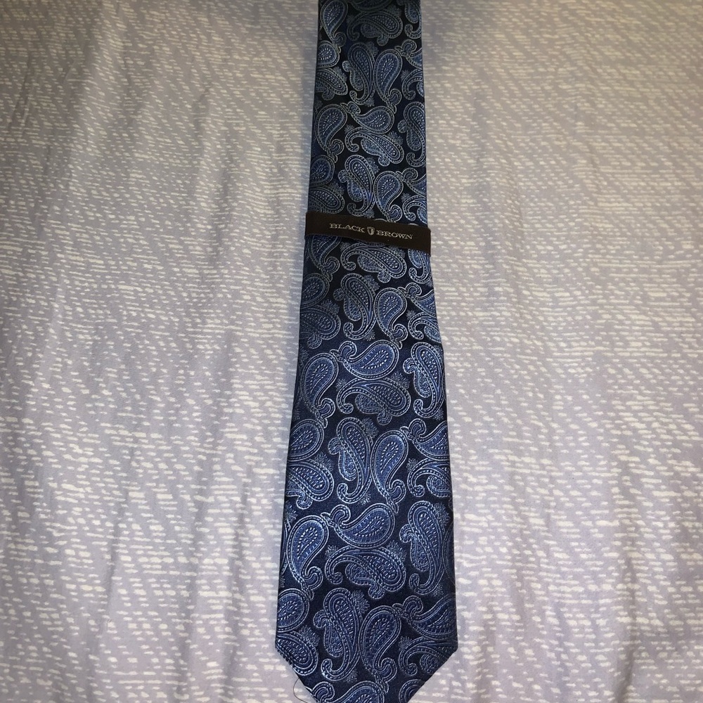 Black and Brown Necktie